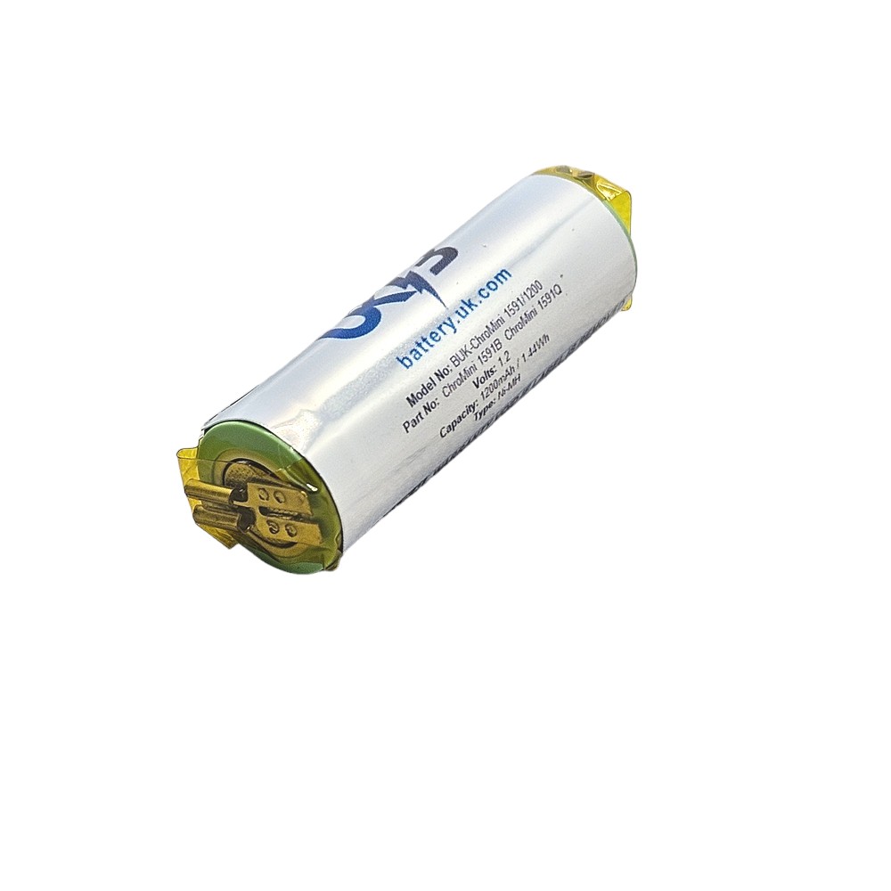 Moser ChroMini 1591B Compatible Replacement Battery