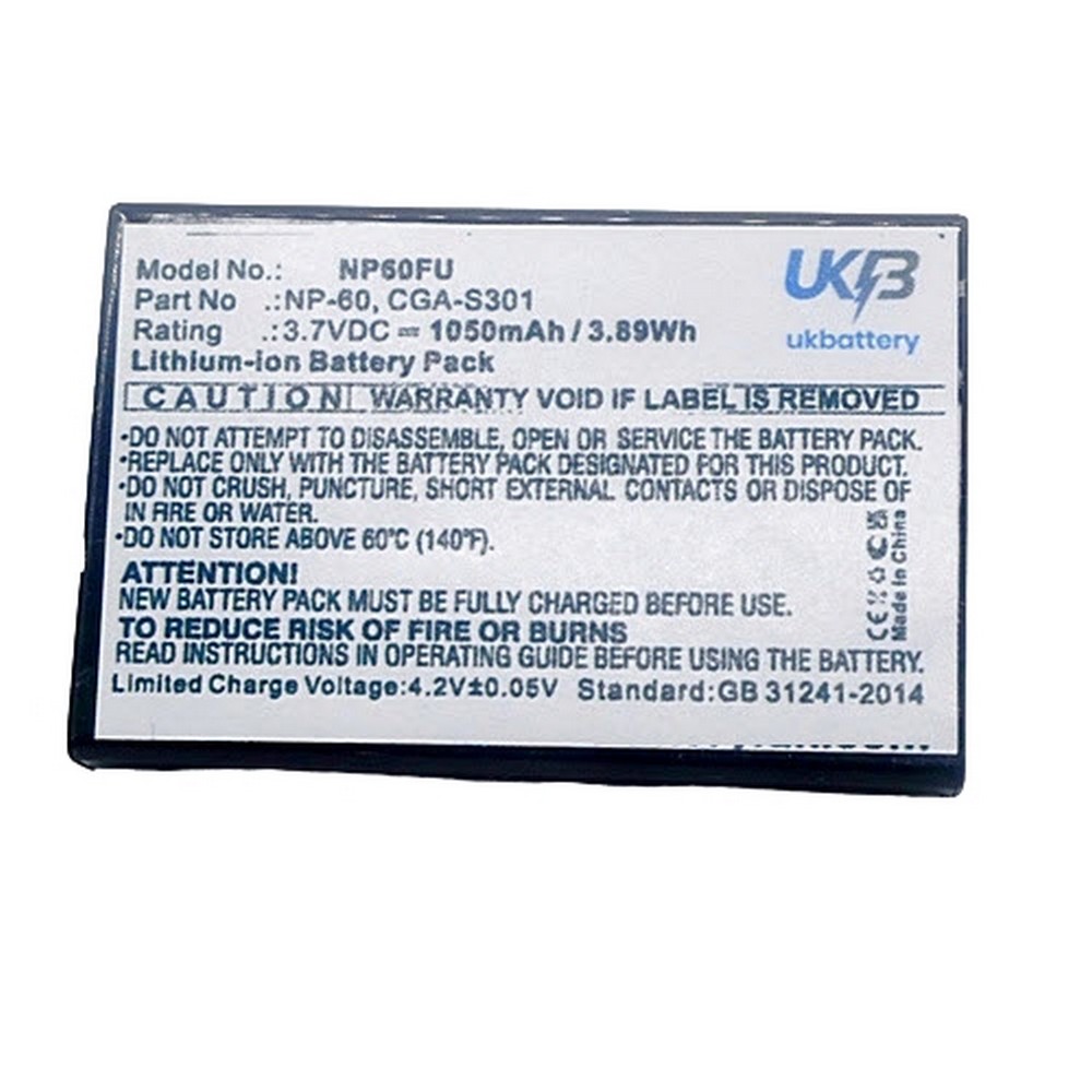SAMSUNG Digimax U CA3 Compatible Replacement Battery