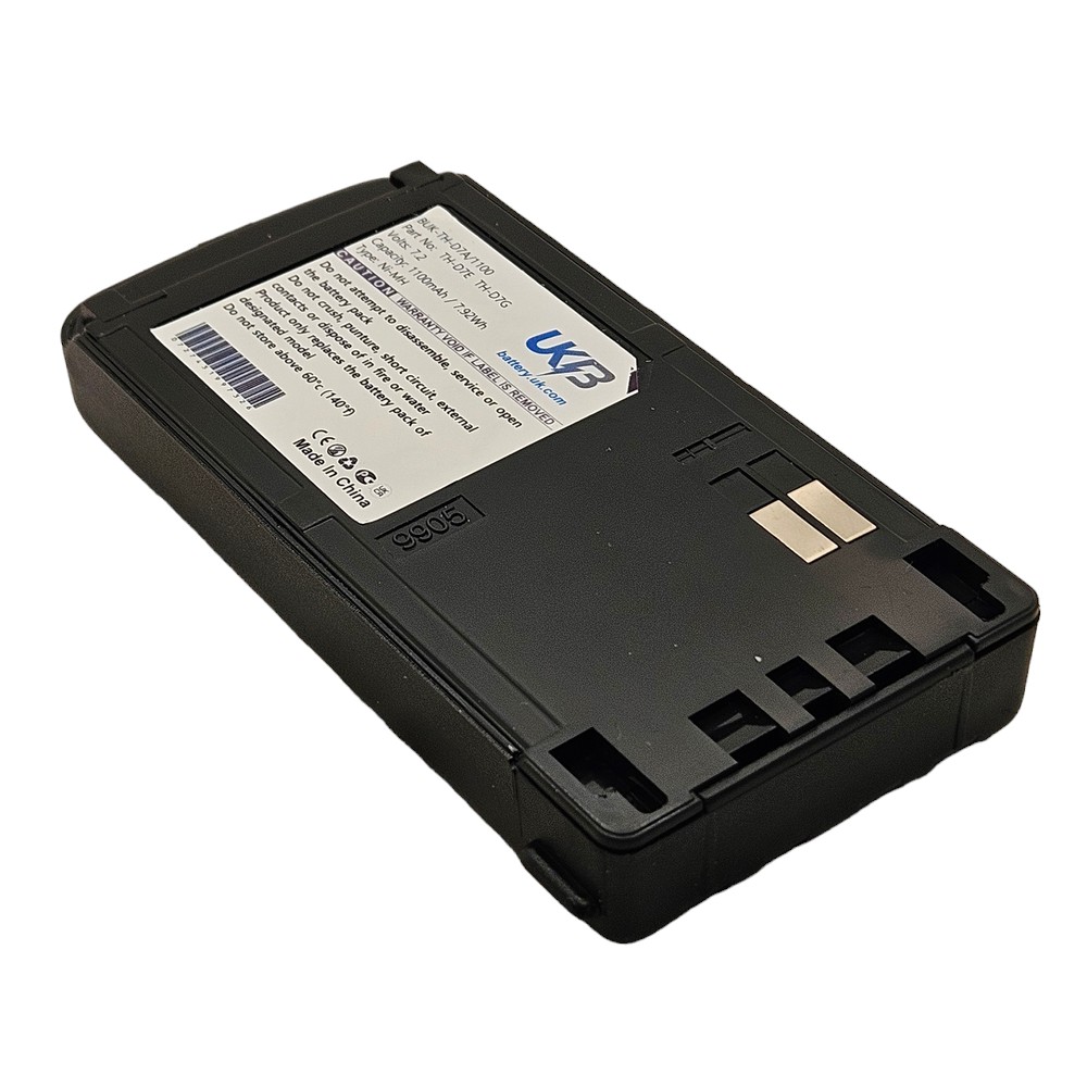 Batterie TECHTEK 1100mAh Compatible Kenwood TH-D7A, TH-D7E, TH-G71A - Remplace PB-38, PB-39, PB-39H