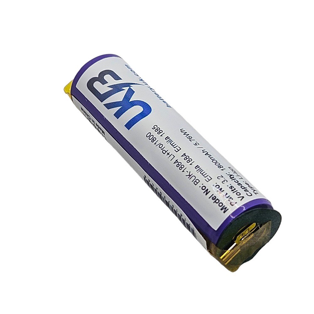 Vhbw Ersatzakku Für Moser Wahl Ermila 1884/1885 – 1800 MAh, 3,2 V, Li-Ion, Mit Schutzfunktionen