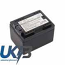 Canon BP-727 IXIA HF R306 LEGRIA R36 R37 Compatible Replacement Battery