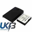 HTC Black stone100 Extended With Back Cover Compatible Replacement Battery