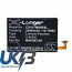 HTC OneM9pw Compatible Replacement Battery