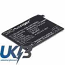 Lenovo BL255 Z1221 DUAL SIM Zuk Z1 Compatible Replacement Battery