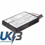NAVMAN BL LP1230-11 D00001U Compatible Replacement Battery