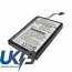 Magellan 027100Sv8 37-00030-001 E4Mt181202B12 Maestro 3100 Roadmate 2000 Compatible Replacement Battery