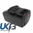 METABO SSW18LTX Compatible Replacement Battery