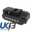 Panasonic EY9L40 EY9L40B EY9L40B11 EY3740B Flashlight EY4541 Compatible Replacement Battery