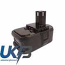 RYOBI CRP 1801 Compatible Replacement Battery