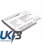 SAMSUNG Galaxy S tellar Compatible Replacement Battery