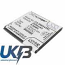 SAMSUNG Galaxy S 4LTE A Compatible Replacement Battery