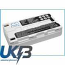 Sokkia BT-65Q BT-66Q SHC250 Data Collector SHC2500 Compatible Replacement Battery