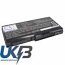 TOSHIBA Qosmio X500 148 Compatible Replacement Battery