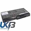 TOSHIBA Qosmio X500 Q900S Compatible Replacement Battery