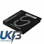 T MOBILE MDA Touch Plus Compatible Replacement Battery