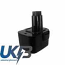 BLACK & DECKER A9275 Compatible Replacement Battery