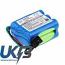 DRAGER P 100AASJ-A1 Compatible Replacement Battery