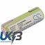 BRAUN 7570 Compatible Replacement Battery