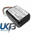 Logitech 533-000050 HRMR15/51 NT210AAHCB10YMXZ Squeezebox Radio Compatible Replacement Battery