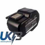 MILWAUKEE 4932373522 Compatible Replacement Battery
