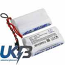 Saflock 6800121 Compatible Replacement Battery