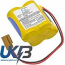 FANUC BR-2/3AGCT4A Compatible Replacement Battery