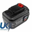 Black & Decker LHT360 Compatible Replacement Battery