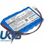 Mekics Mtv 1000 Compatible Replacement Battery