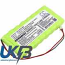 Visonic 100729 Compatible Replacement Battery