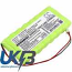 Visonic GP180AAH8BMX Compatible Replacement Battery