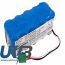 Hellige Monitor Dash 2000 Compatible Replacement Battery