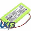 Visonic 0-9912-G Compatible Replacement Battery