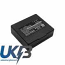 Komatsu remote control transmitters Compatible Replacement Battery