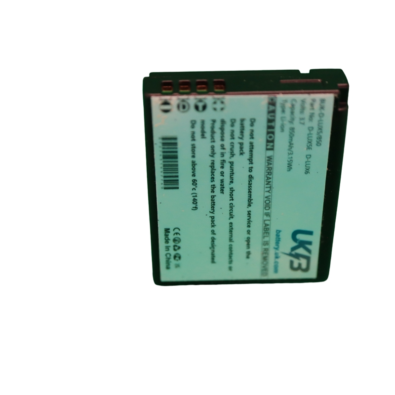 PANASONIC Lumix DMC LX5W Compatible Replacement Battery