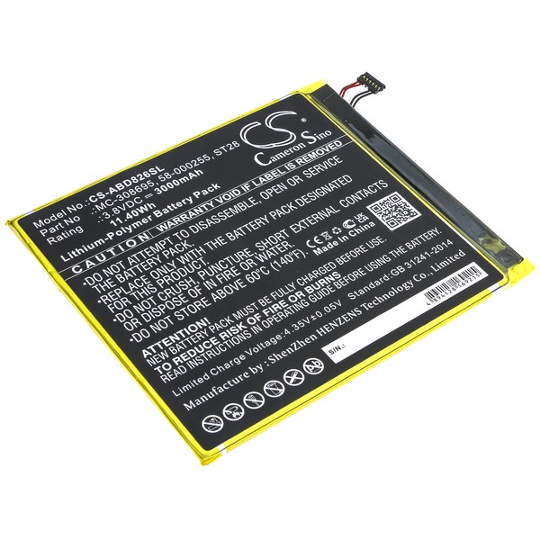Amazon MC-308695 Compatible Replacement Battery