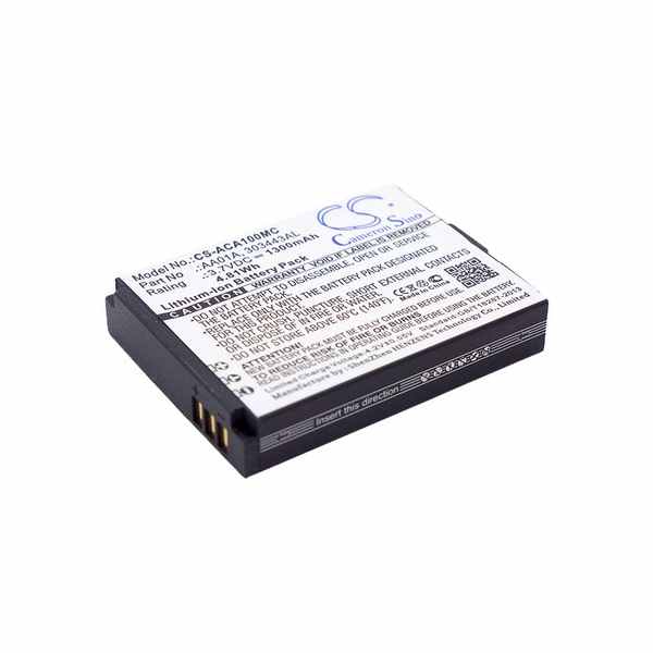 ACTIVEON CX GOLD Compatible Replacement Battery
