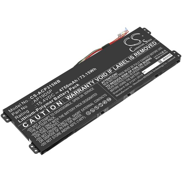 Acer Conceptd 3 Ezel Cc315-72g-70gv Compatible Replacement Battery