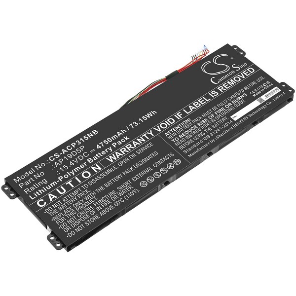 Acer Conceptd 3 Ezel Cc315-72g-7875 Compatible Replacement Battery