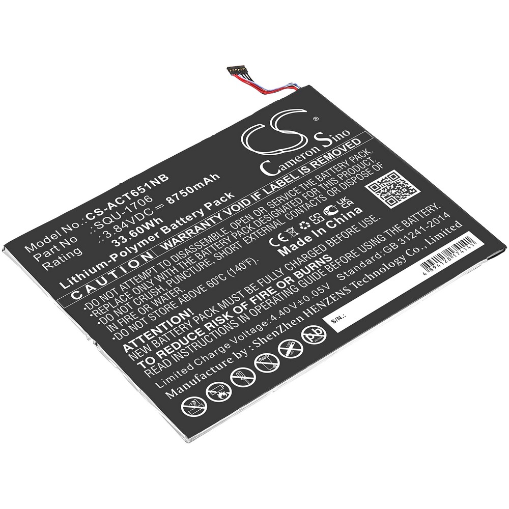 Acer KT.00201.004 Compatible Replacement Battery