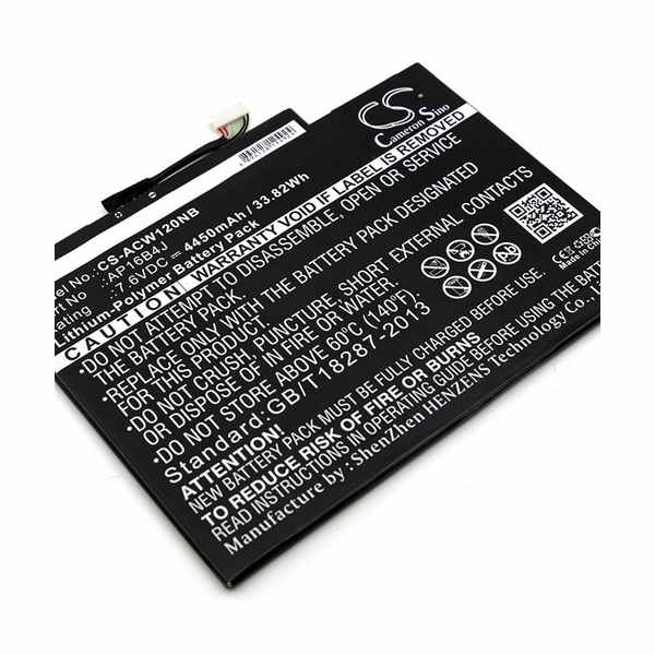 Acer SWITCH ALPHA 12 SA5-271-50YK Compatible Replacement Battery