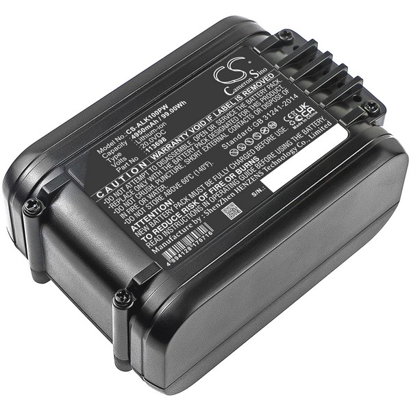 AL-KO B100 Compatible Replacement Battery