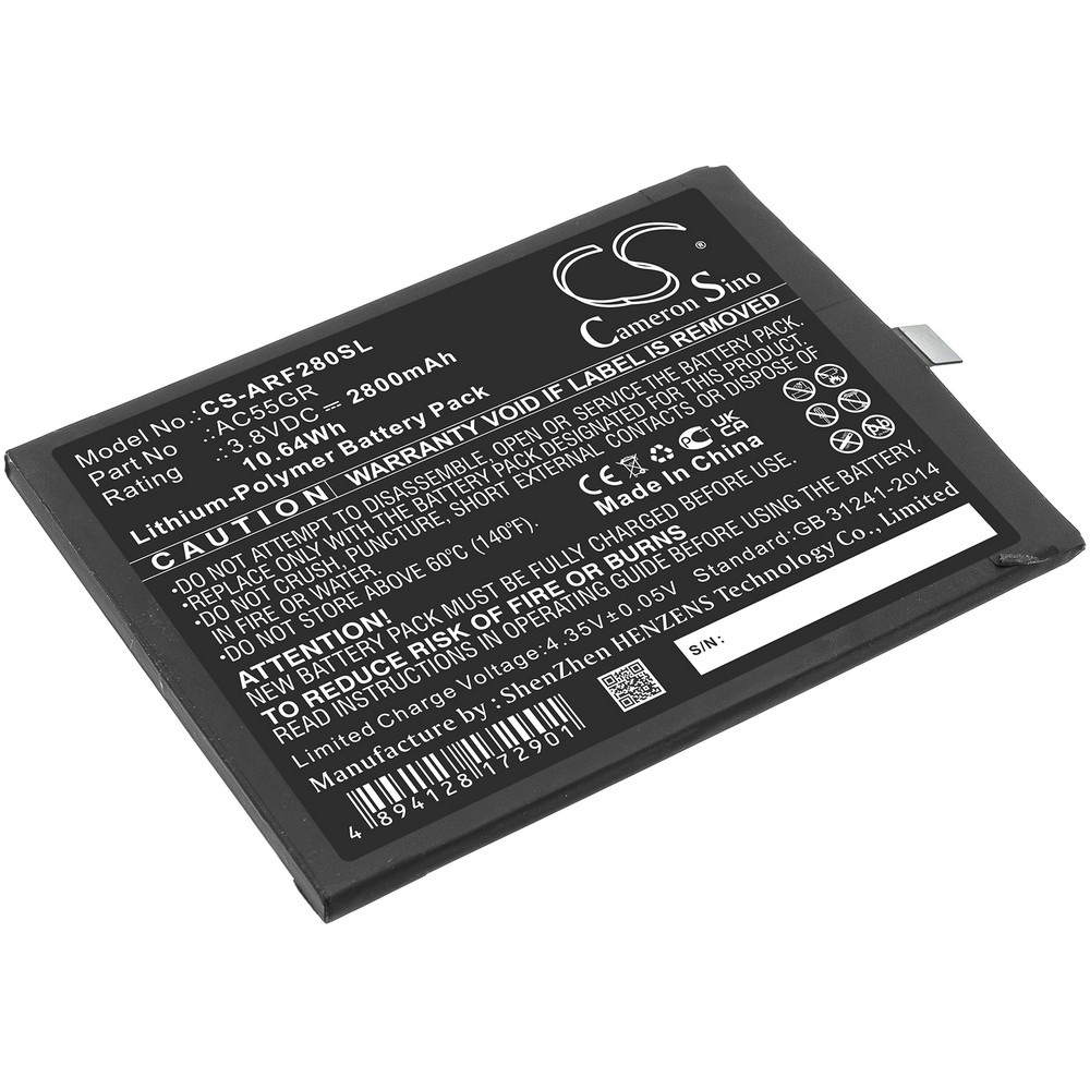 Archos 5.5 Hero V3 Compatible Replacement Battery