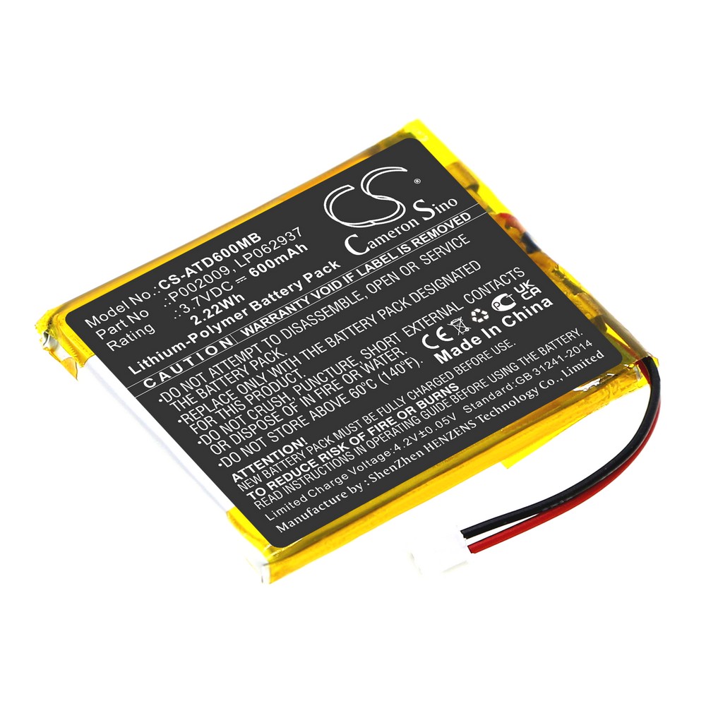Alecto P002009 Compatible Replacement Battery