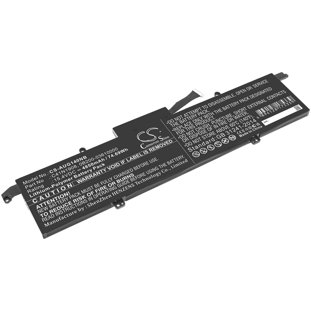 Asus Rog Zephyrus G14 GA401QE-K2016 Compatible Replacement Battery