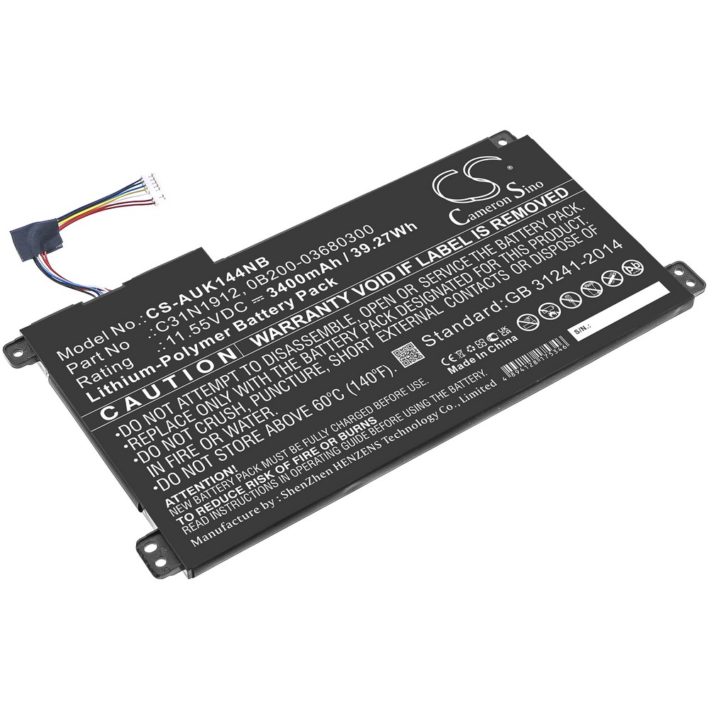 Asus E510MA Compatible Replacement Battery