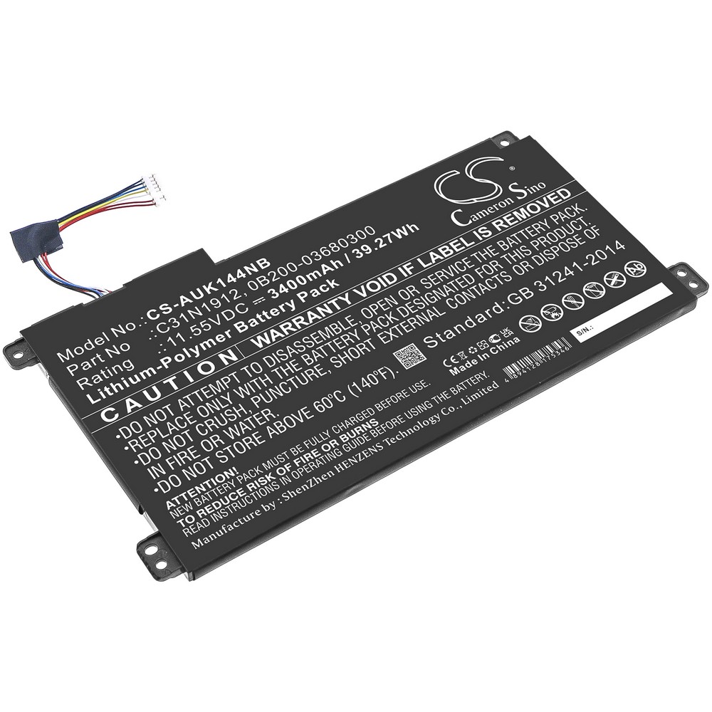 Asus 0B200-03680300 Compatible Replacement Battery