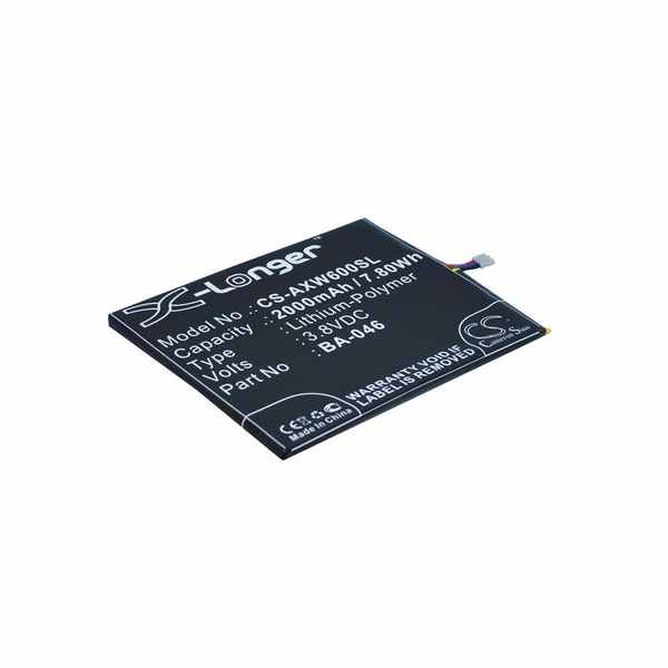 AUX W6 Compatible Replacement Battery
