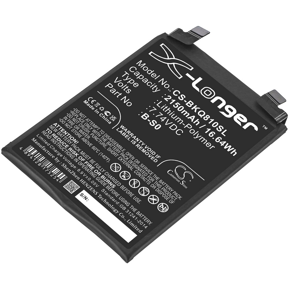 IQOO B-S0 Compatible Replacement Battery