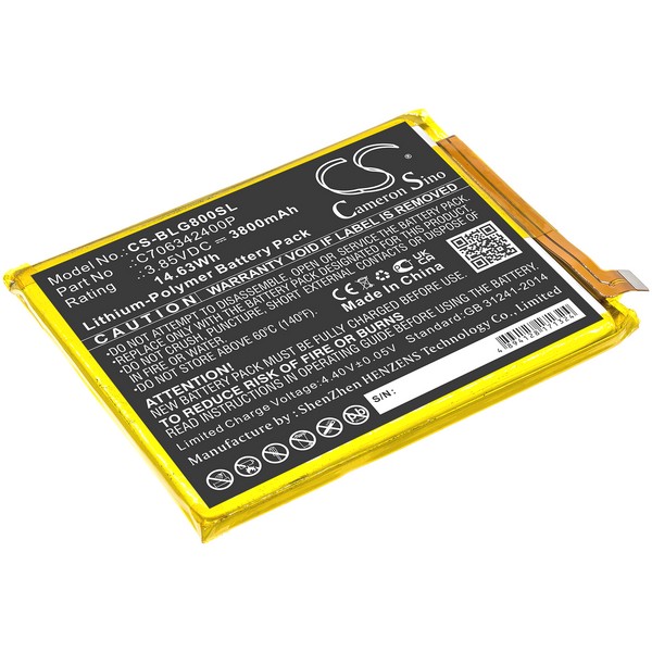 BLU C706342400P Compatible Replacement Battery