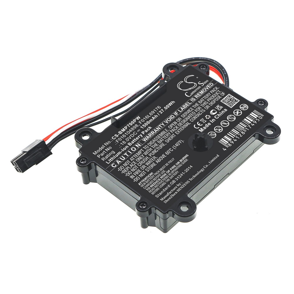 Bosch Indego S+ 350 Compatible Replacement Battery